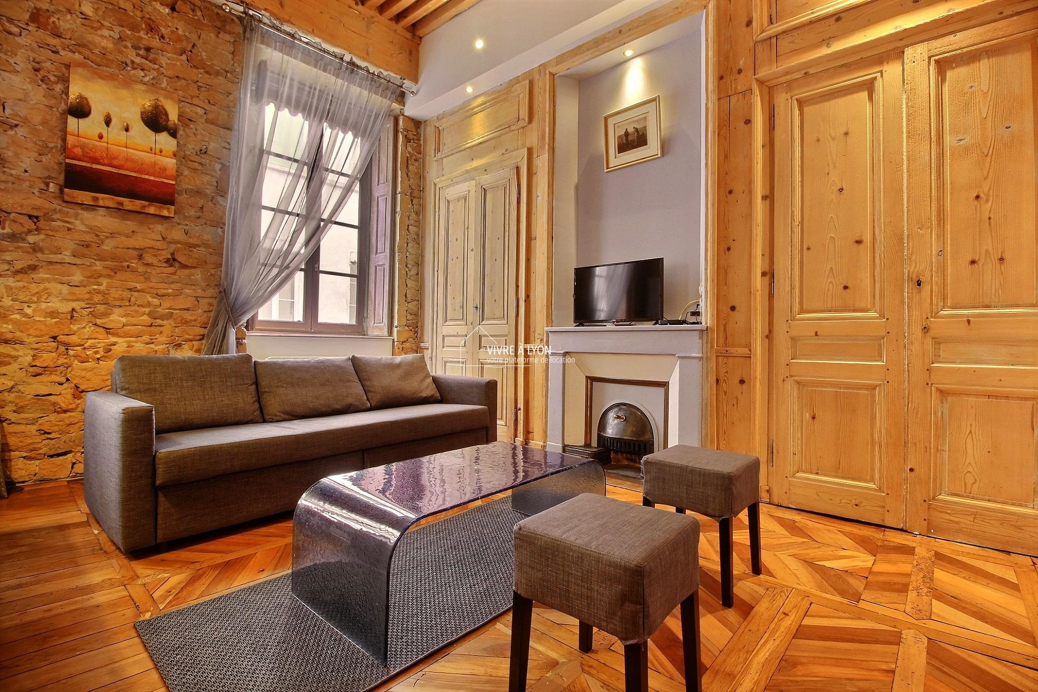 location saisonnière Lyon 1, appartement proche de la place des Terreaux