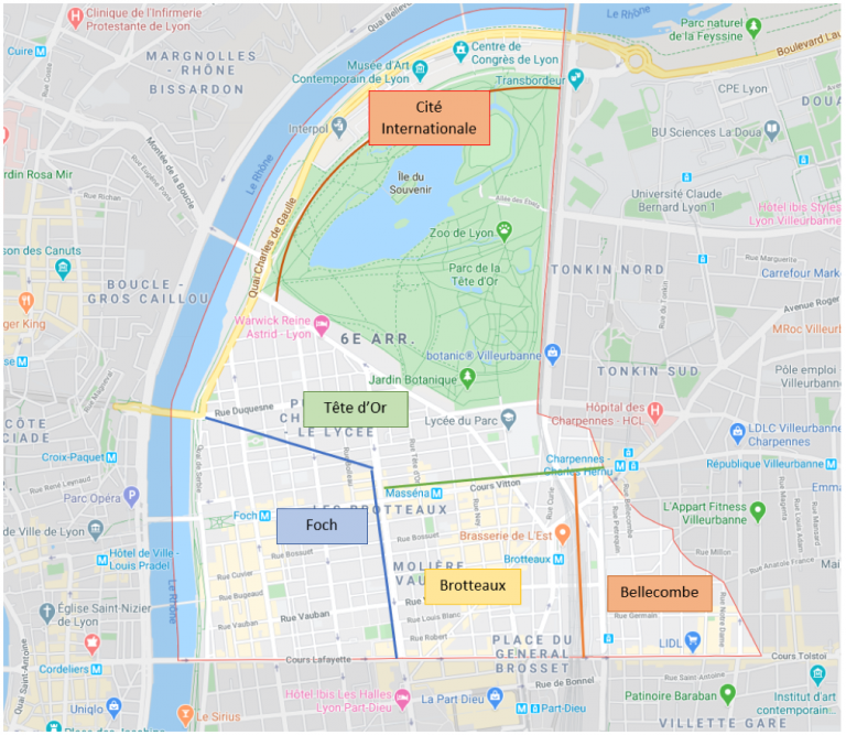 Location appartement Lyon 6 Locations meublées sur Lyon