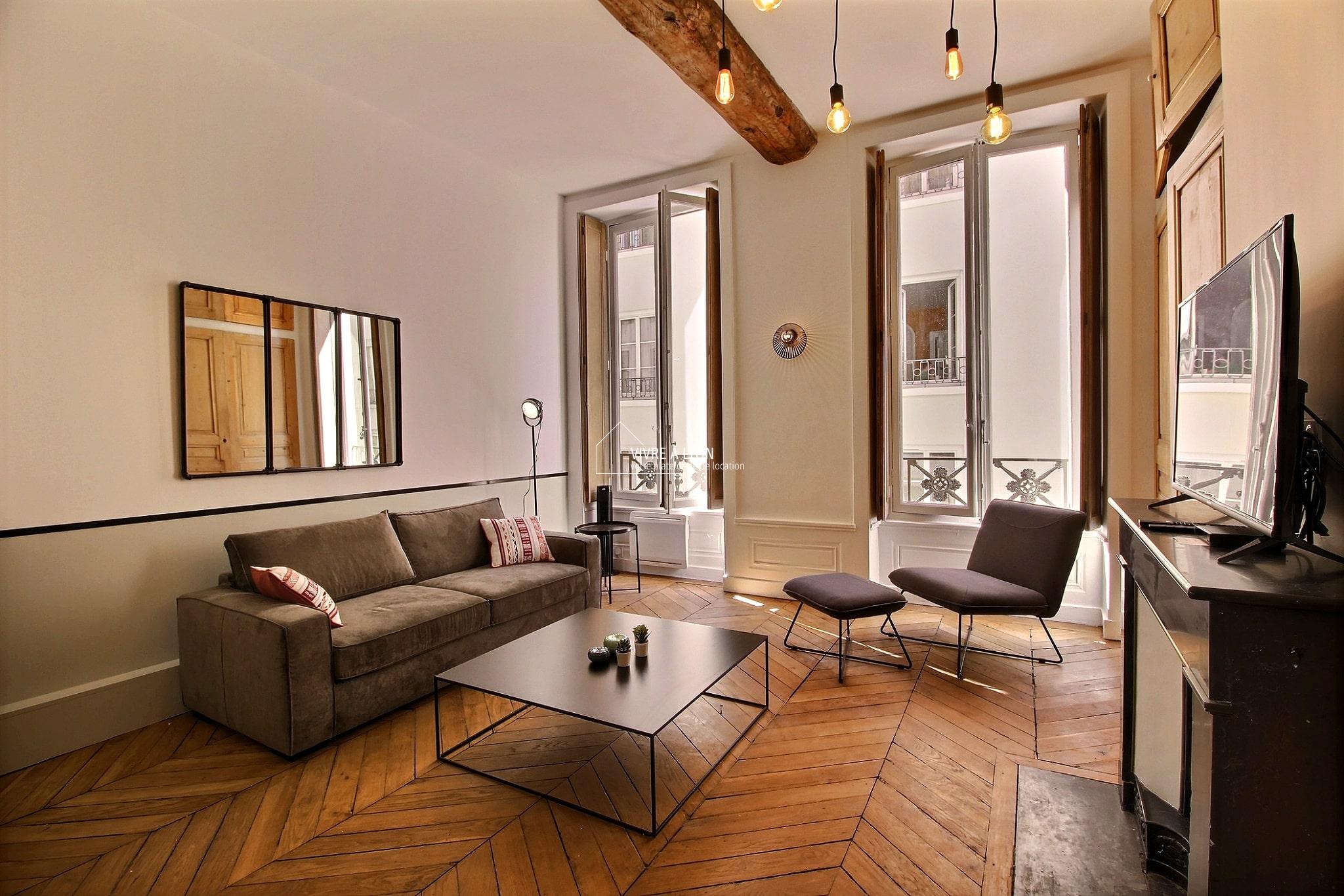 Appartement location Lyon - salon
