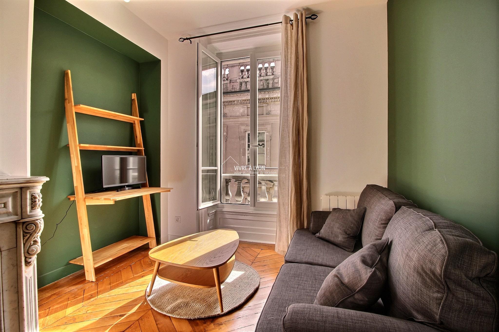 Appartement à louer Lyon - salon