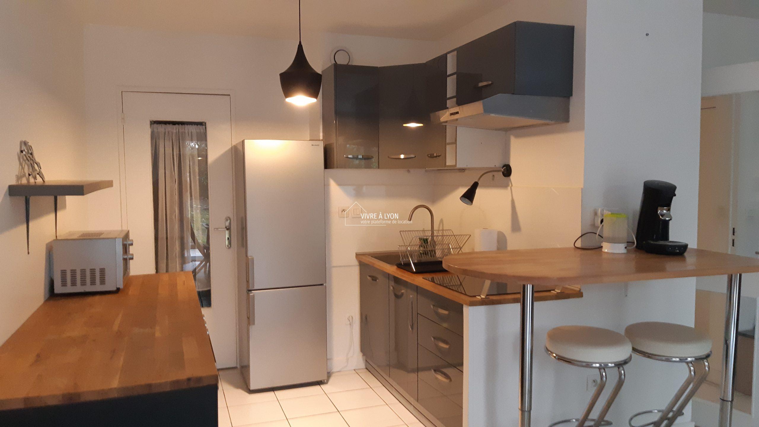 Location appartement à Lyon 3 - cuisine