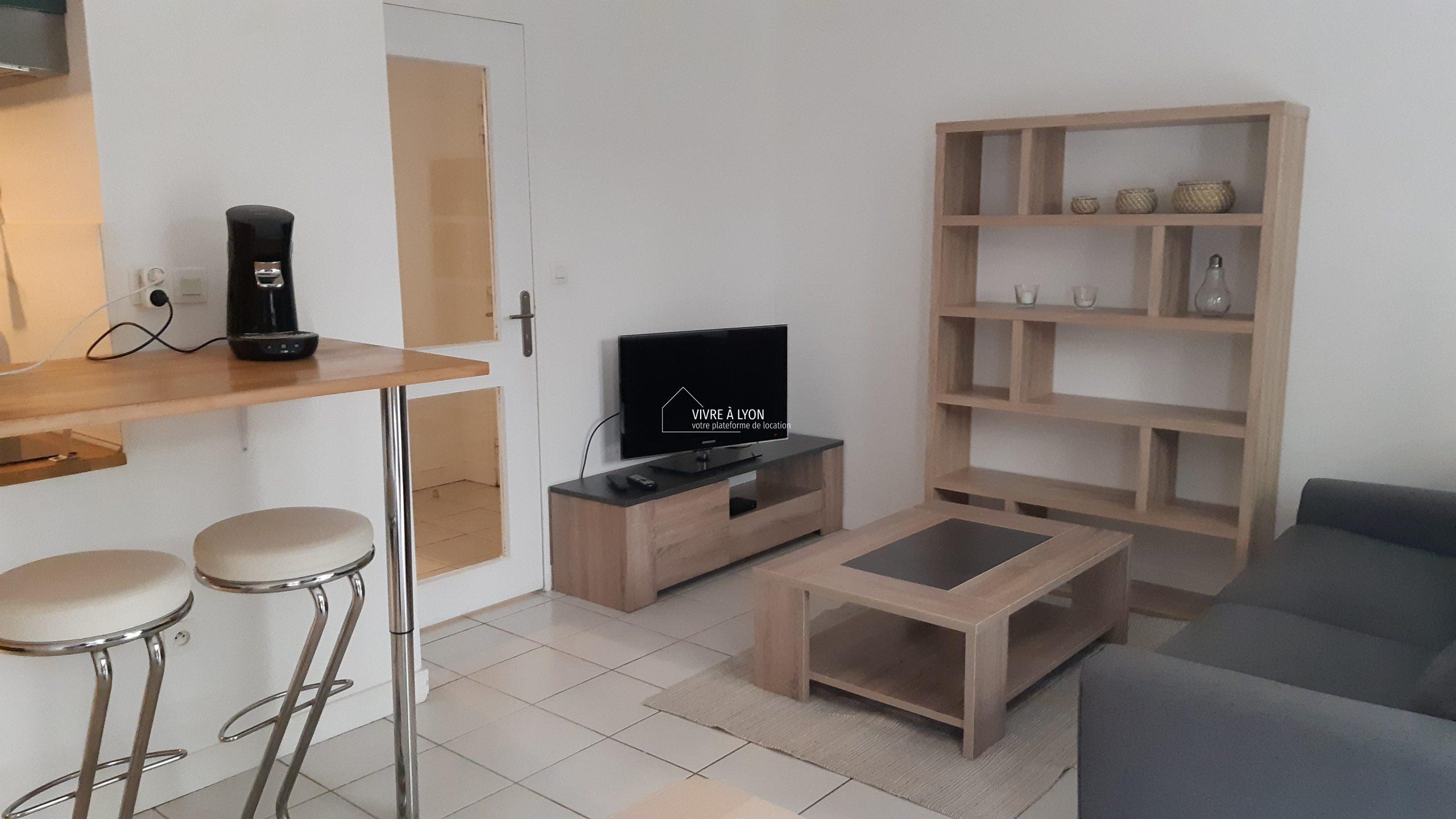 Location appartement à Lyon 3 - salon